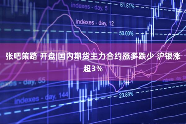 张吧策路 开盘|国内期货主力合约涨多跌少 沪银涨超3%